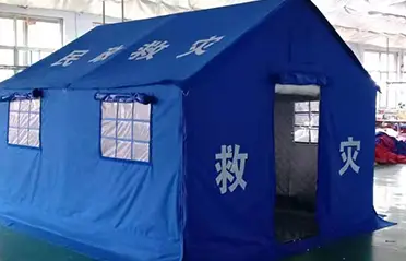Pengcheng Outdoor ahora envía carpas de algodón para ayuda en casos de desastre en invierno con marcos reforzados